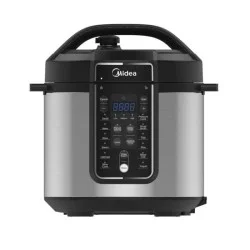 Midea P.cooker/6L Gross/4L Net/8 Menus - Black
